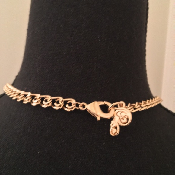 🔵PASSIANA NWOT AUTHENTIC GOLD-PLATED  BRASS FRINGE STATEMENT NECKLACE - Picture 15 of 17